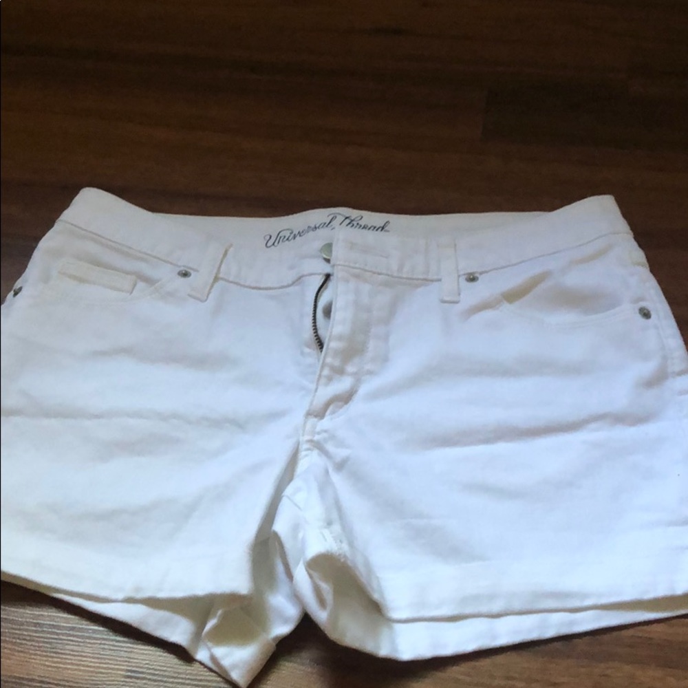 White shorts